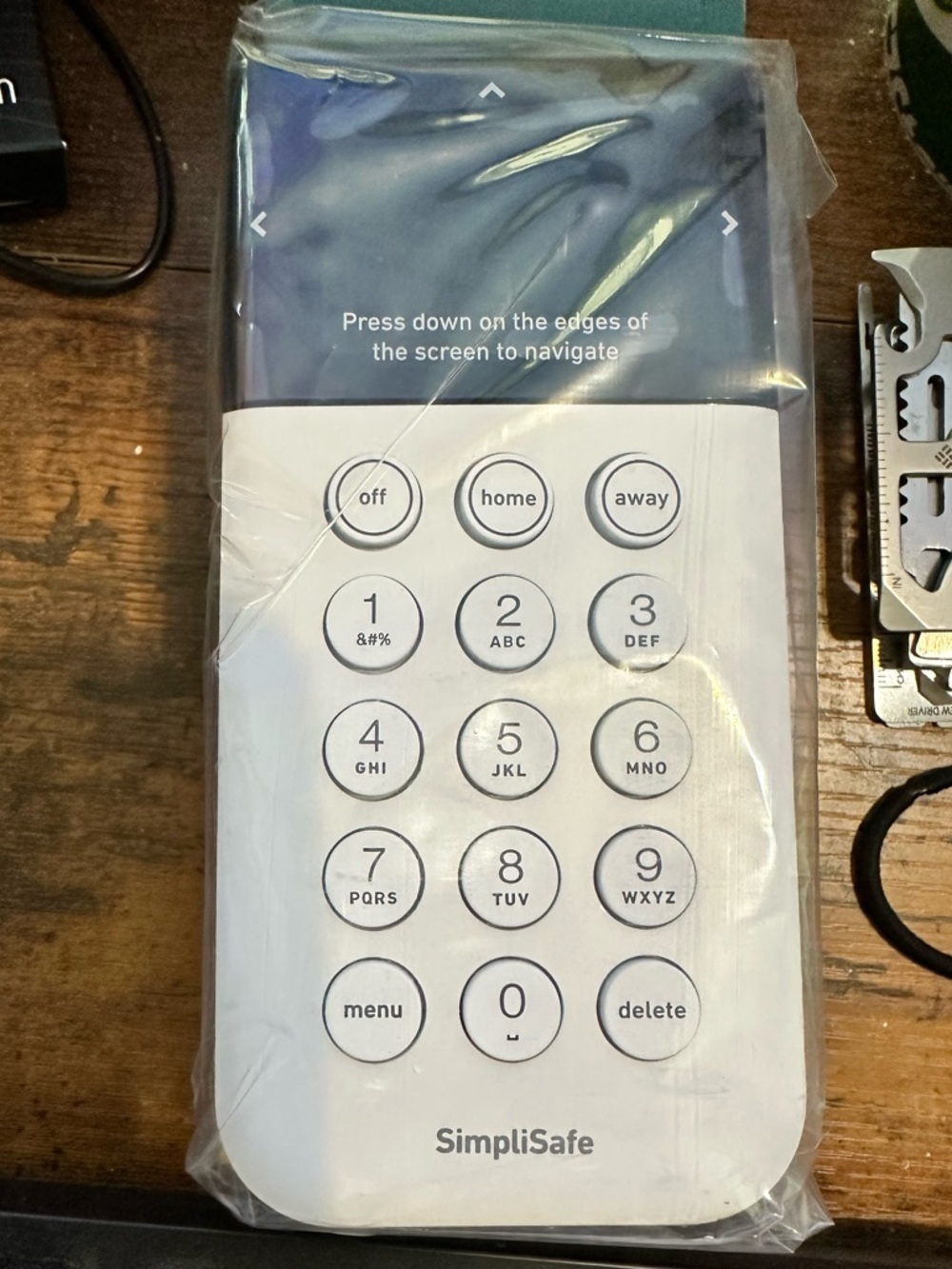 SimpliSafe Keypad for Home Security System - White